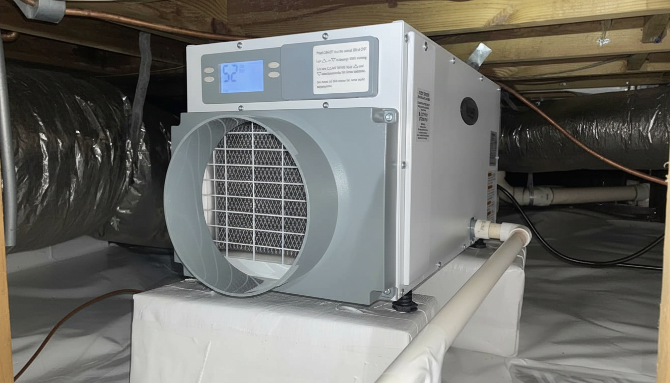 Crawl Space Repair Vancouver - Dehumidifiers & Moisture Control