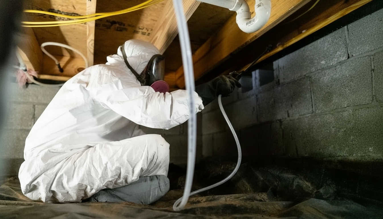 Crawl Space Repair Vancouver - Mold Removal & Sanitization